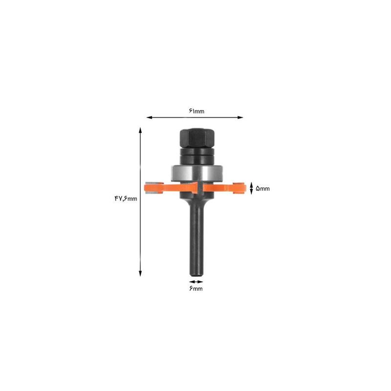 تصویر  تیغ فرز نجاری (تیغ پرداخت شیار زن افقی) CMT کد 722-350-11A S.A