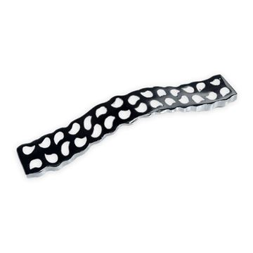 تصویر دستگیره کابینت دو پیچ کروم میلوکس R206
