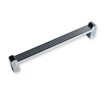 تصویر دستگیره کابینت دو پیچ کروم مدل R230 میلوکس