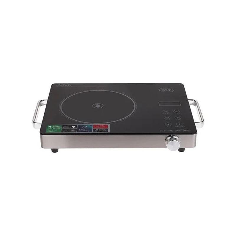 تصویر  اجاق گاز شیشه ای برقی 1 شعله مدل T1-01 دی اس تی DST