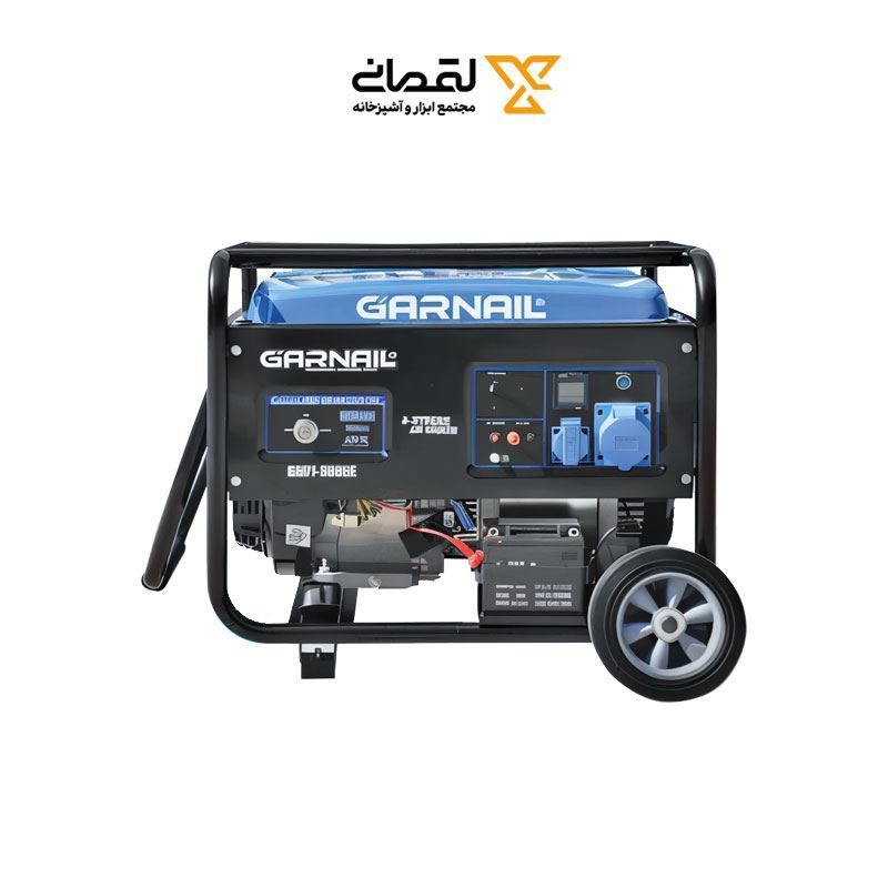 ژنراتور برق 6 کیلو وات استارتی کد GG01-DG6570E گارنیل GARNAIL