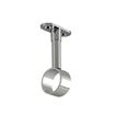 تصویر  پایه سقفی گرد لوله استیل 25 ته باز کد N501 نایس NAICE