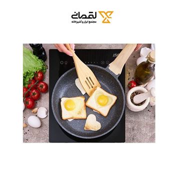 اجاق گاز شیشه ای برقی 1 شعله مدل I1-01 دی اس تی DST-01	
