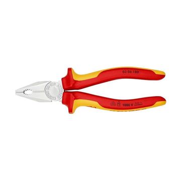 تصویر انبر دست ۱۸۰ میلی‌متر مدل 0306180 کنیپکس آلمان KNIPEX