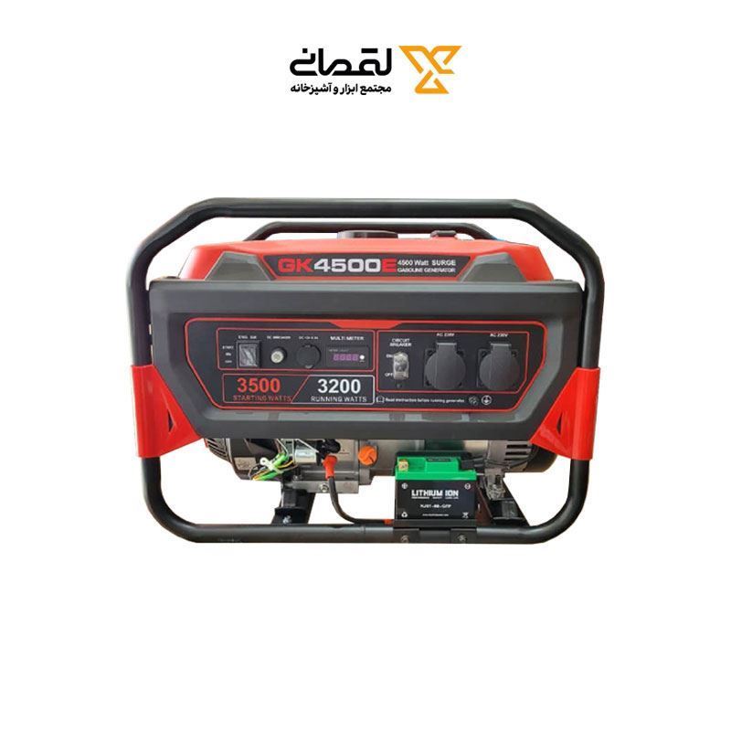 ژنراتور برق ۴ کیلو وات استارتی کد GK4500E جنکینز GENKINS