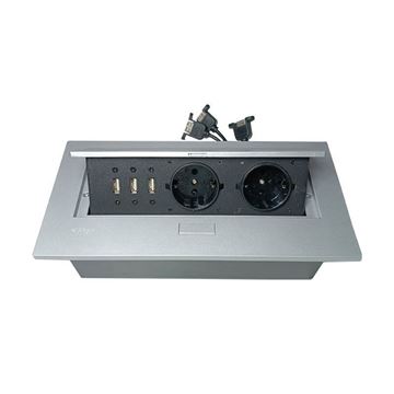 پریز برق توکار مستطیل 1002 SPP