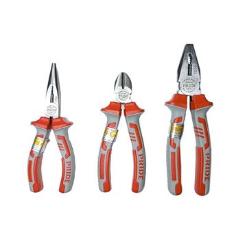  ست انبر دست و سیم چین و دم باریک PRIDETOOLS