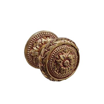 دستگیره حیاطی تک پیچ طلایی کد 10-911 هرمس HERMES