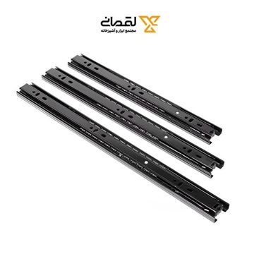 ریل ساچمه ای سه تکه مشکی کد 5044 ملونی