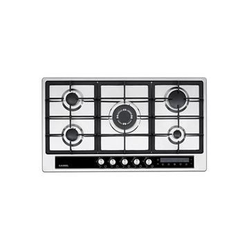 اجاق گاز استیل 5 شعله مدل S512D ایلیا استیل-01