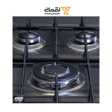 تصویر اجاق گاز استیل 5 شعله مدل S512D ایلیا استیل