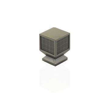 دستگیره کابینتی تک پیچ طوسی کد H2801 اچ تی ان پرایم