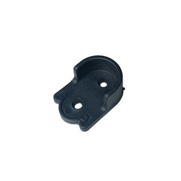زیر سری 25 نیم گرد پلاستیکی مشکی F25-N-BLACK-S باربد