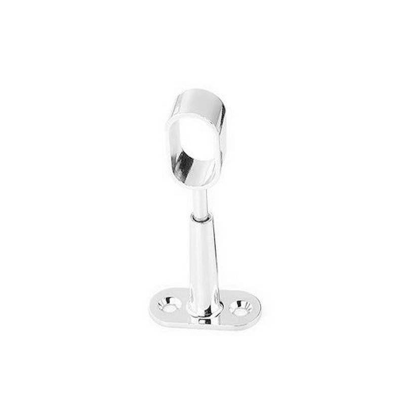 پایه سقفی بیضی لوله استیل 30*16 ته باز کد N502 نایس