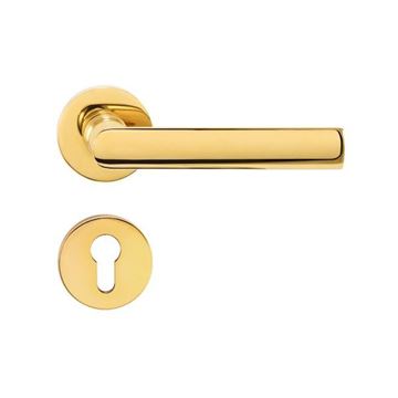 دستگیره روزت سوییچی طلایی 3552R (PVD) اچ تی ان پرایم