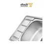 سینک ظرفشویی رو کار مدل 2051 ایلیا استیل