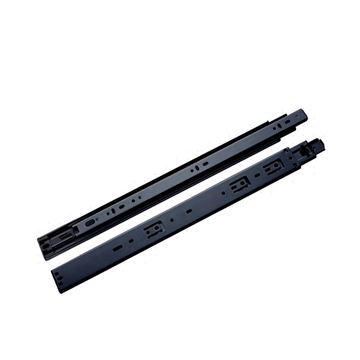 ریل ساچمه ای سه تکه آرام بند 55 سانتی سنگین مشکی ورنو VERNO کد NB45128