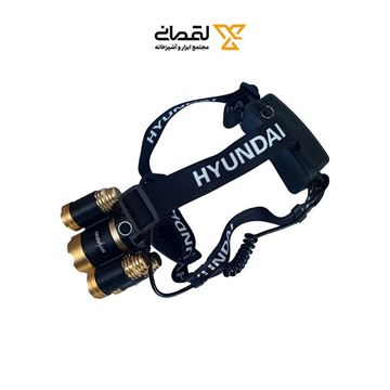 تصویر چراغ پیشانی پنج چراغ شارژی مدل HL8050 هیوندای HIYUNDAI