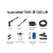 کارواش 1500 وات 130 بار مدل 5135 نووا NOVA-04
