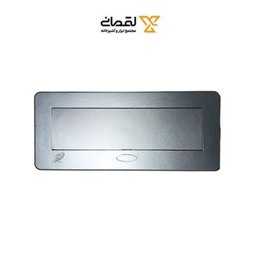 پریز برق مستطیلی تو کار 2 پریز 2 سوکت سیلور GATPRO