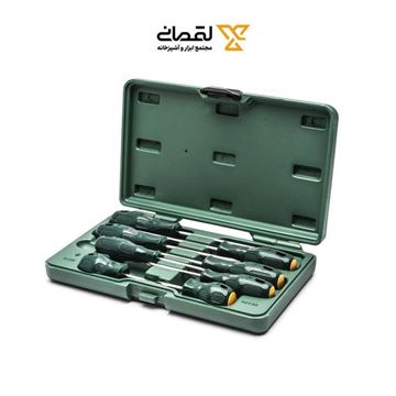 ست پیچ گوشتی 8 عددی با کیف مدل ST09306SJ ساتا SATA