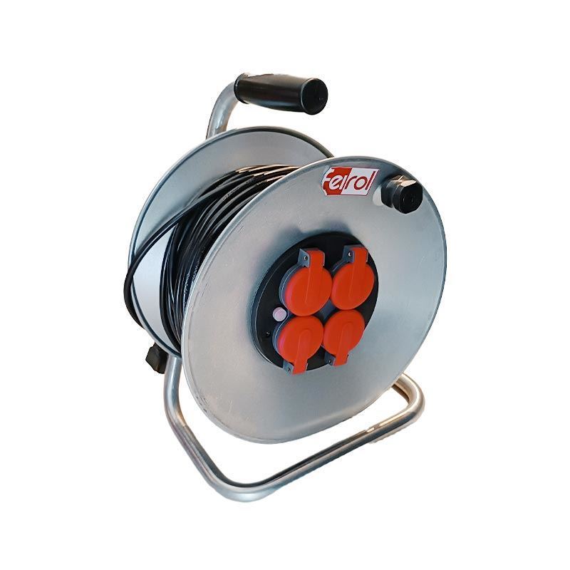 سیم سیار قرقره ای (کد H05VV-F) FELROL-50متر