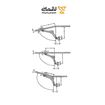 جک ساعتی ساتن کد 3006 ملونی MELONI