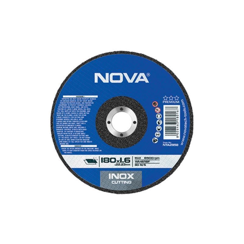 صفحه استیل بر 1/6* 180 میلی‌متر مدل 2958 نووا NOVA