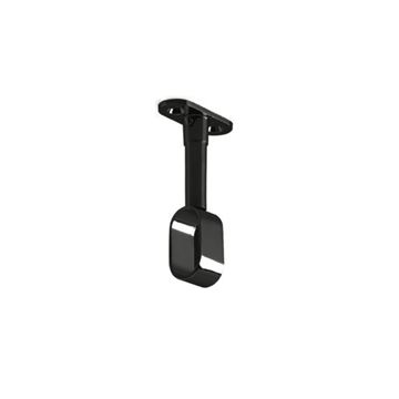 پایه سقفی بیضی لوله استیل 16 رگلاژی مشکی کد 16-1060 ملونی MELLONI