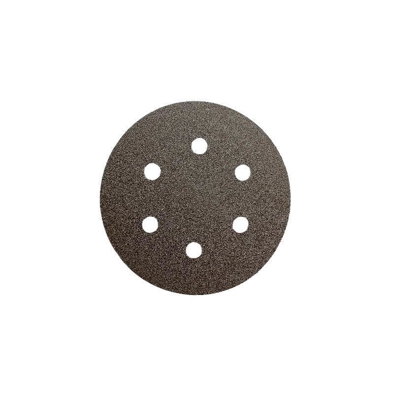 سنباده (اوربیتال) گرد پشت چسبدار 6 سوراخ قطر 150 پاس