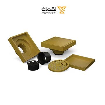 کفشور 10  10 دوحالته سرامیک خور آلومینیوم  طلایی مات مدل آرتاک کد GMT 301 سارانیک SARANIC-01
