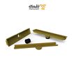 کفشور دو حالته 30 سانت زیر پلاستیکی طلایی مات پاکزادکد FGM615 سارانیک SARANIC-02