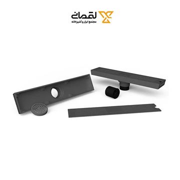 کفشور 30 سانت خروجی وسط کروم مات مدل ارمغان کد TD402 سارانیک SARANIC-02