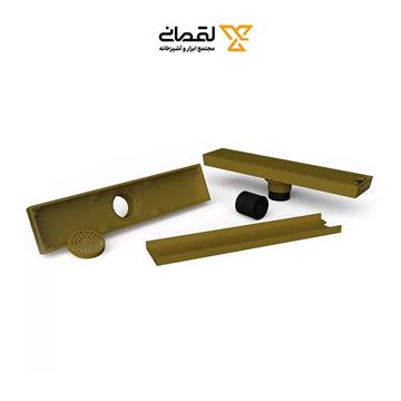 کفشور دو حالته 60 سانت خروجی وسط طلایی مات مدل آذین کد TDA سارانیک SARANIC-02