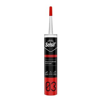 چسب آکواریوم 320 گرمی قهوه ای سل سیل SELSIL
