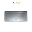 پریز برق مستطیلی تو کار سیلور کد ACS-S10 آما AMA