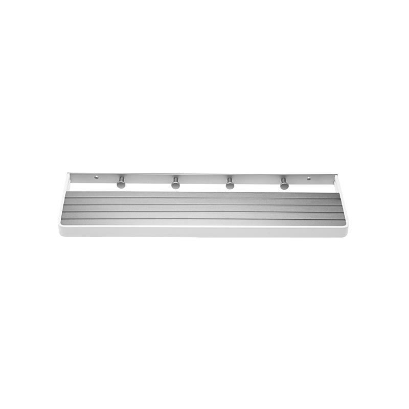 شلف و آمیز حوله مدل HW747-1 طوسی سفید اچ تی ان پرایم HTN PRIME