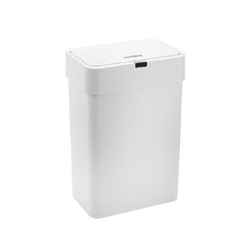 سطل زباله ۹ لیتری باسنسور مدل HTD017 سفید اچ تی ان پرایم HTN PRIME