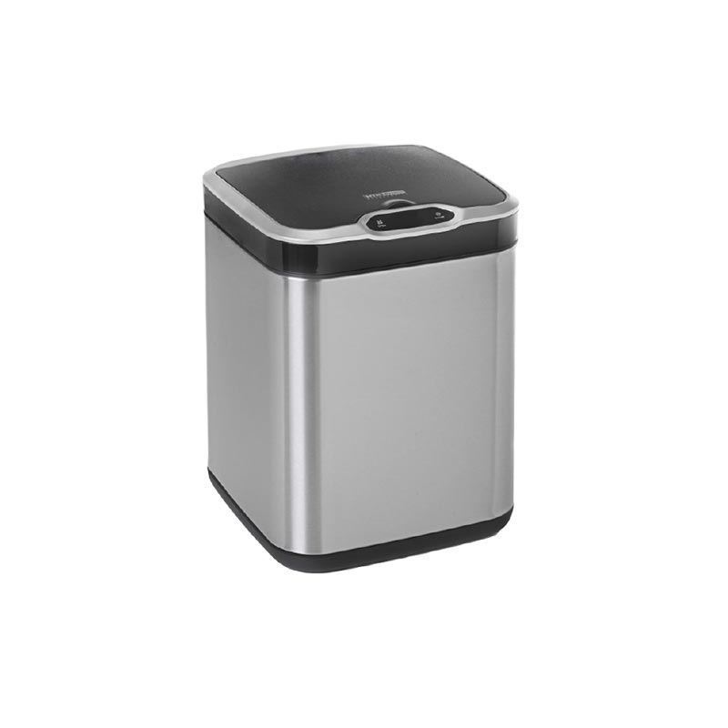 سطل زباله ۱۳ لیتری باسنسور پایه دار استیل مدل HTD132 اچ تی ان پرایم HTN PRIME