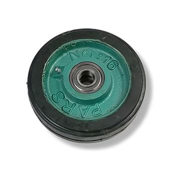 چرخ خالی 16سبز چدنی لاستیکی پارس PARS-01