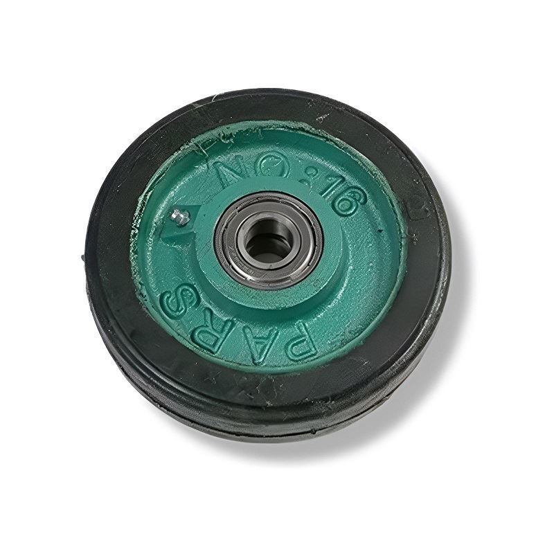 چرخ خالی 16سبز چدنی لاستیکی پارس PARS-01