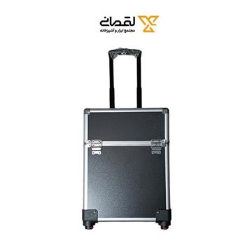 کیف ابزار چمدانی چرخ دار آلومینیومی