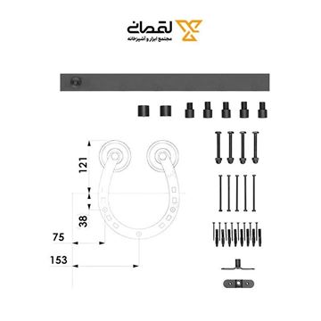مکانیزم تک درب راستیکو مدل R215 تهران یراق