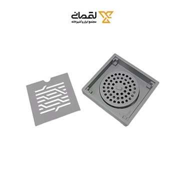 کفشور 10 * 10 استیل مات کد SM405P سارانیک SARANIC