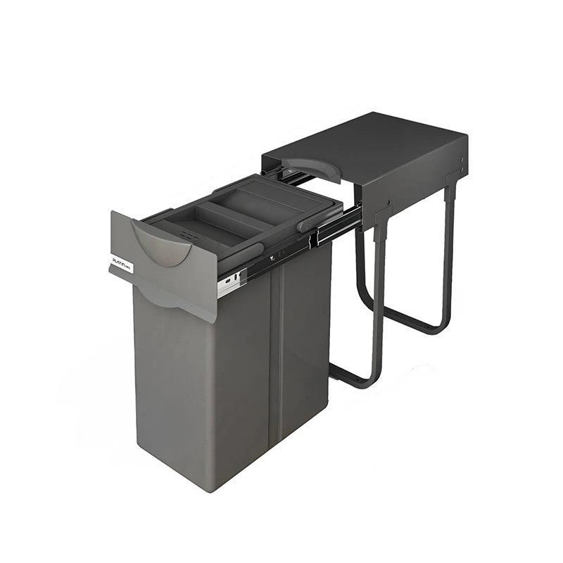 سطل زباله 30 لیتری مدل 8611 پلاتین PELATIN