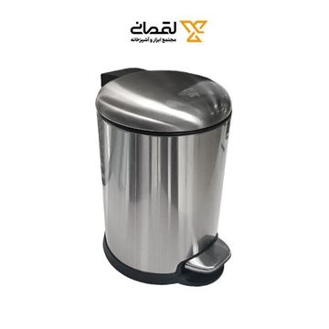سطل زباله پدالی 5 لیتری کروم مات آتریسا SKY