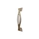 دستگیره کابینتی دو پیچ طلایی مات 143 BRASS رد RED
