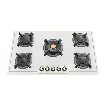 اجاق گاز 5 شعله شیشه ای مدل IG540W آلتون ALTON