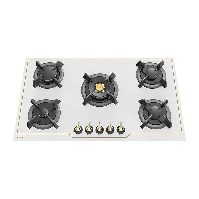 اجاق گاز 5 شعله شیشه ای مدل IG540W آلتون ALTON