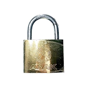 قفل آویز 63 طلایی کد 1004 ARAK